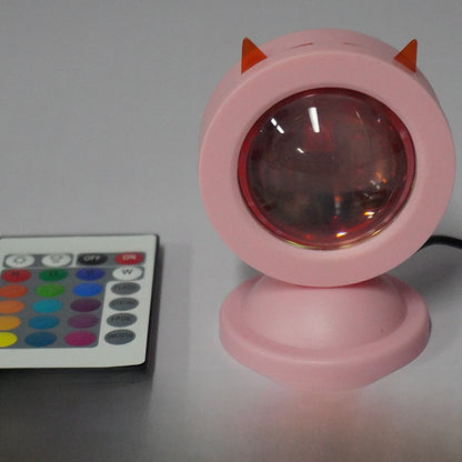 Sunset Projection Lamp (16 Colors + Remote)