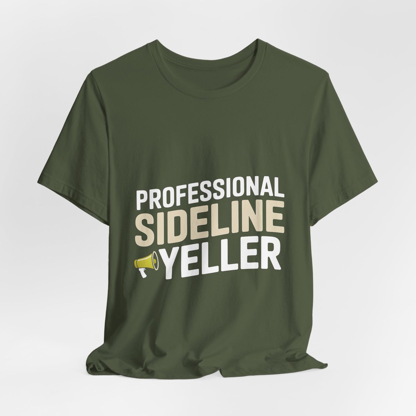 Professional Sideline Yeller Shirt - Funny Football Parent Gift