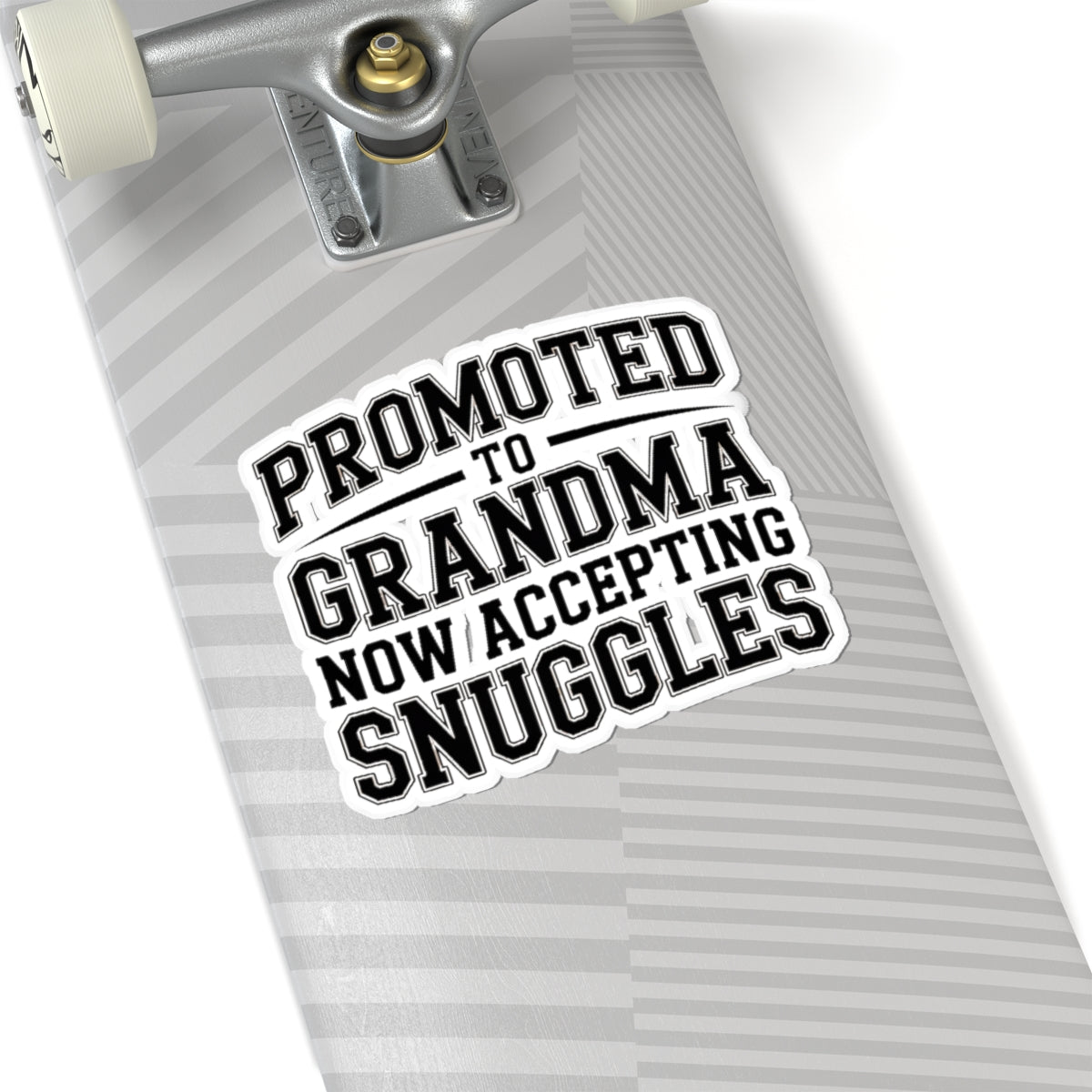 Promoted To Grandma Sticker - New Grandmother Gift Baby Announcement