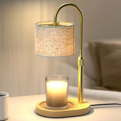 Wooden Candle Warmer Lamp (Dimmable)