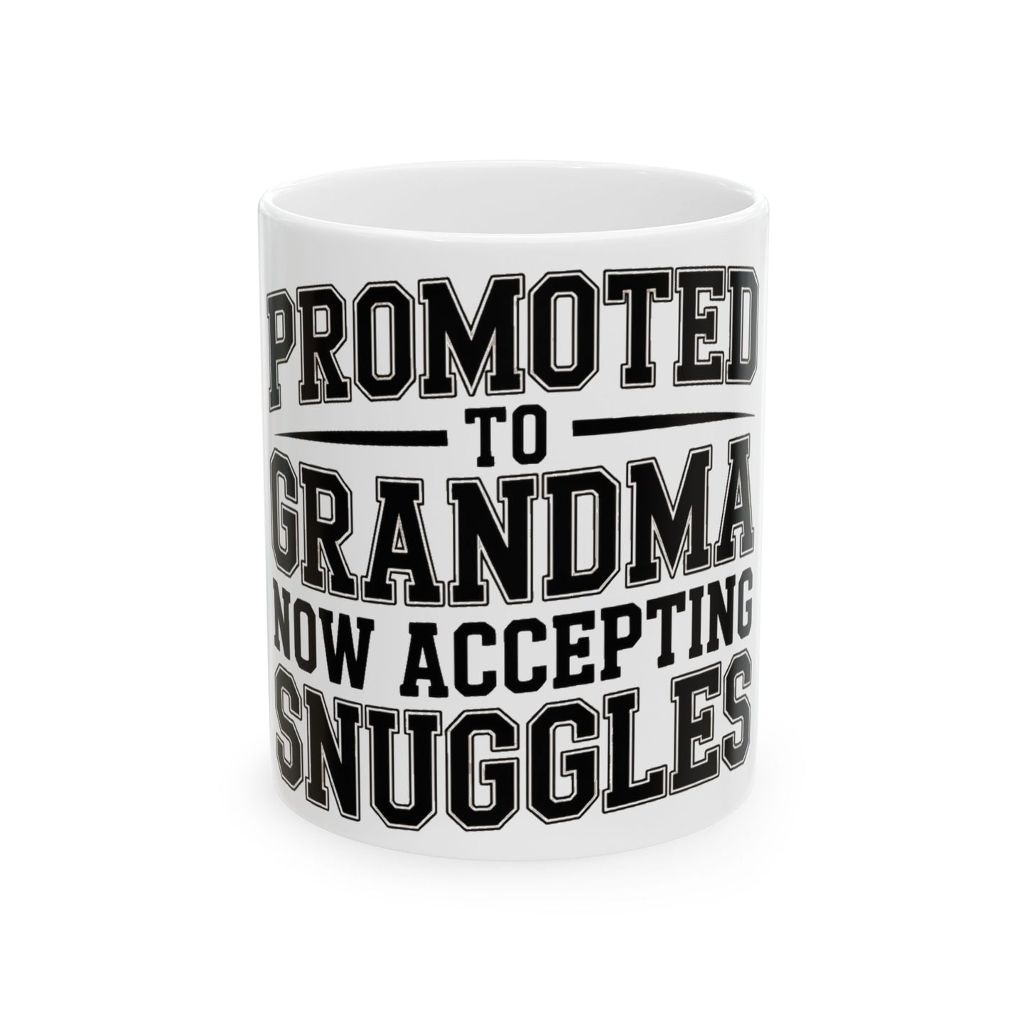 Promoted To Grandma Coffee Mug - New Grandmother Gift Baby Announcement