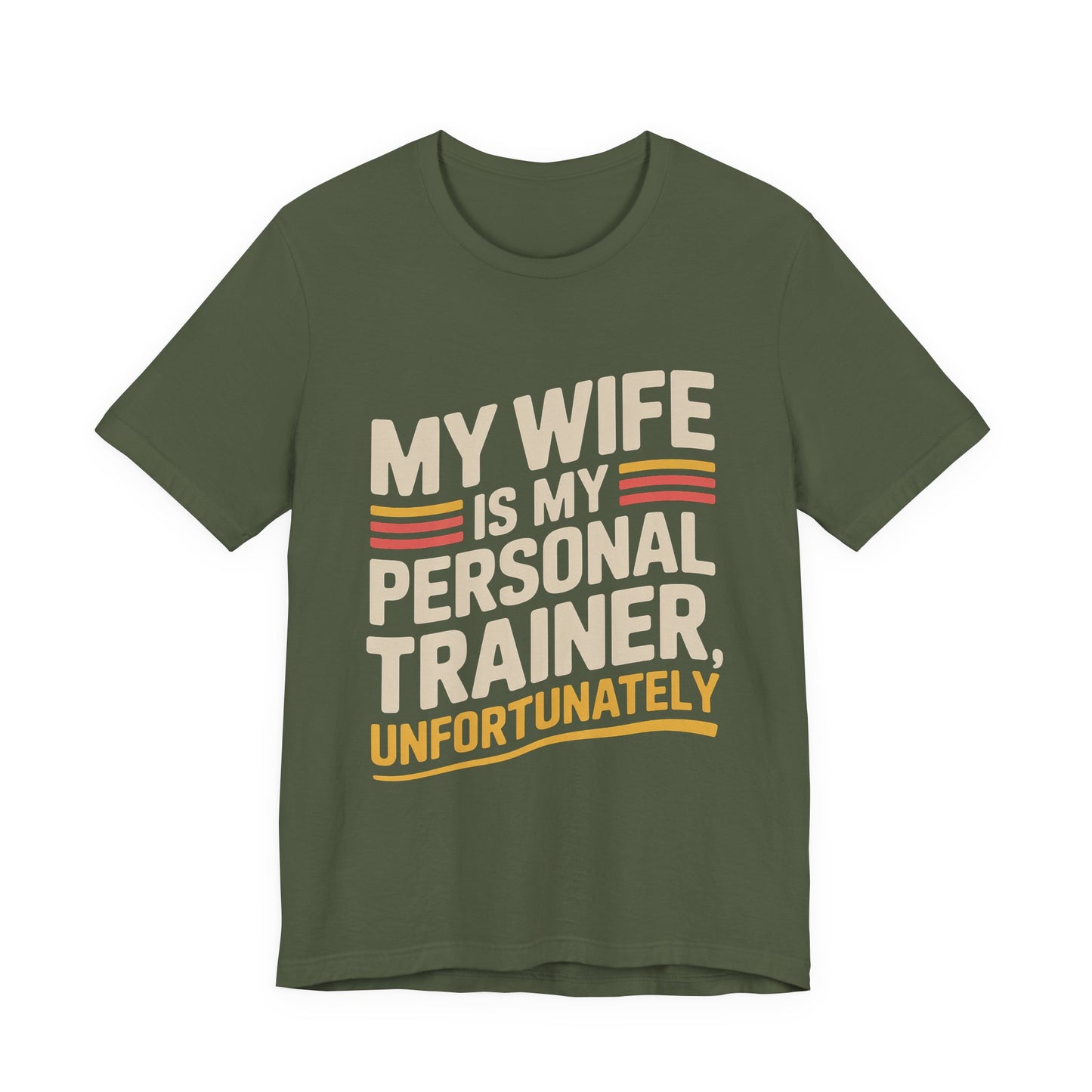My Wife Is My Personal Trainer Funny Gym Shirt, Husband Gift