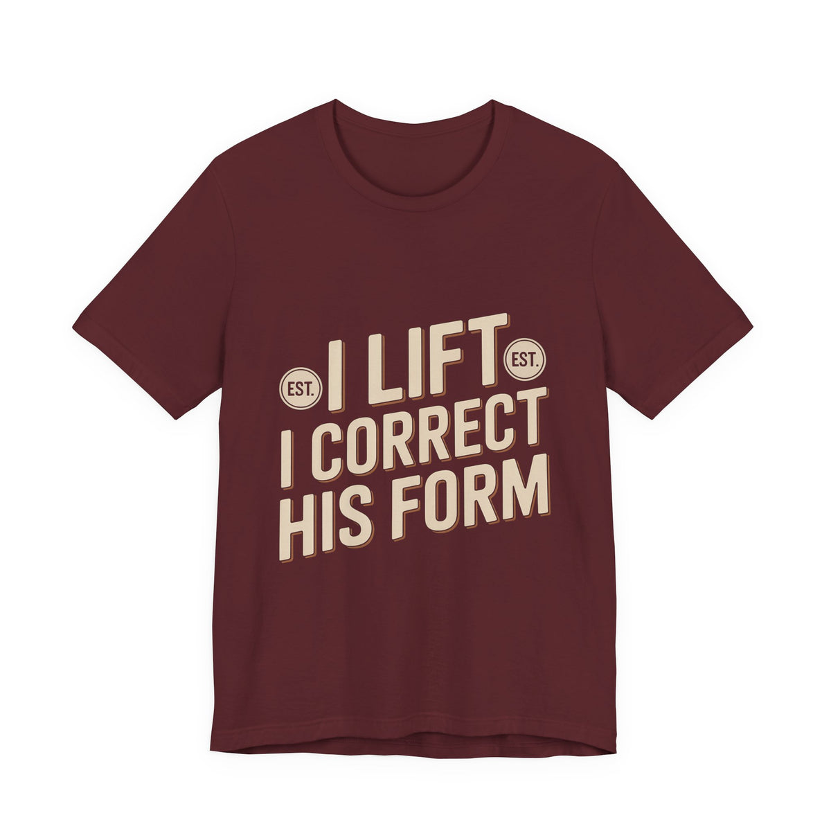 Couples Gym Shirt I Lift I Correct His Form Gift for Wife