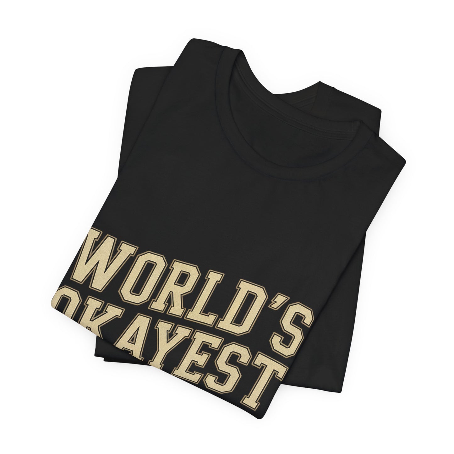 World's Okayest Golfer Shirt - Funny Golf Birthday Gift