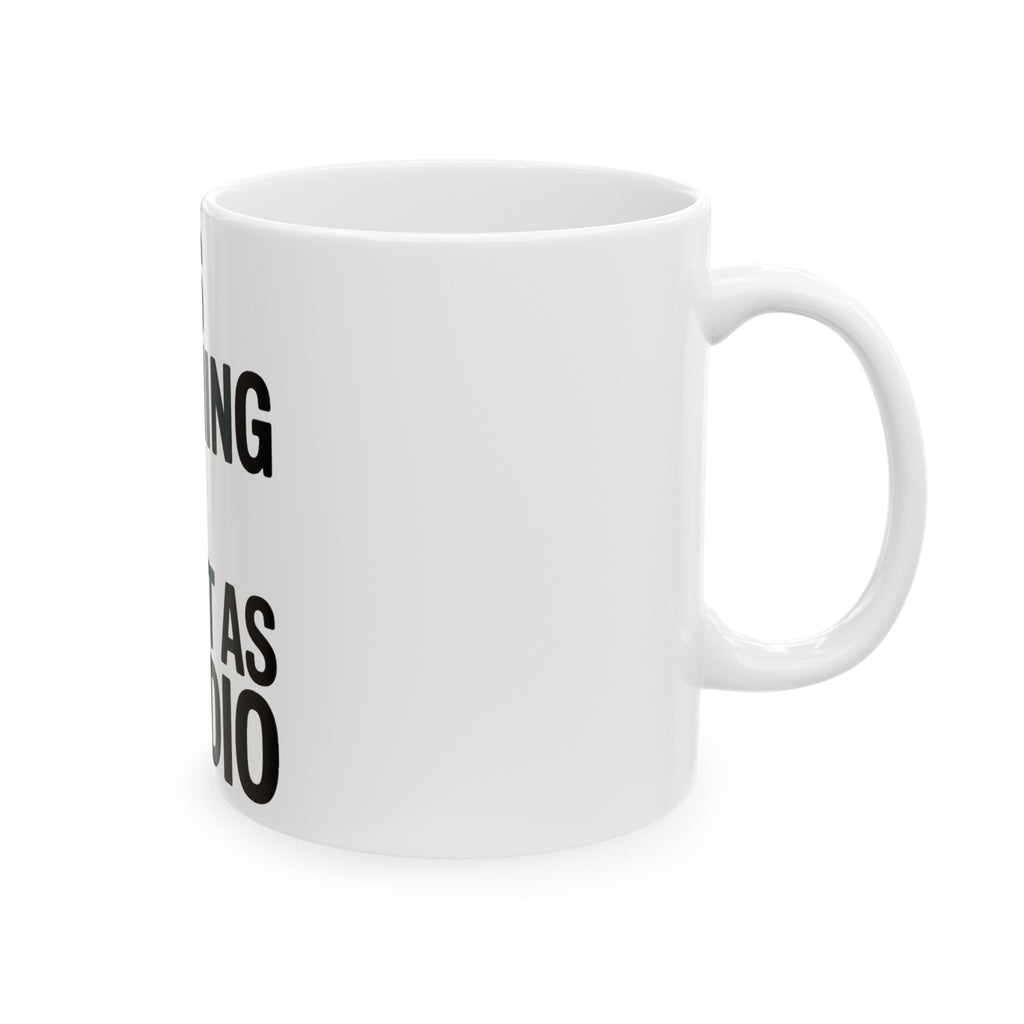 Does Running Late Count As Cardio Coffee Mug - Funny Gym Gift for Her