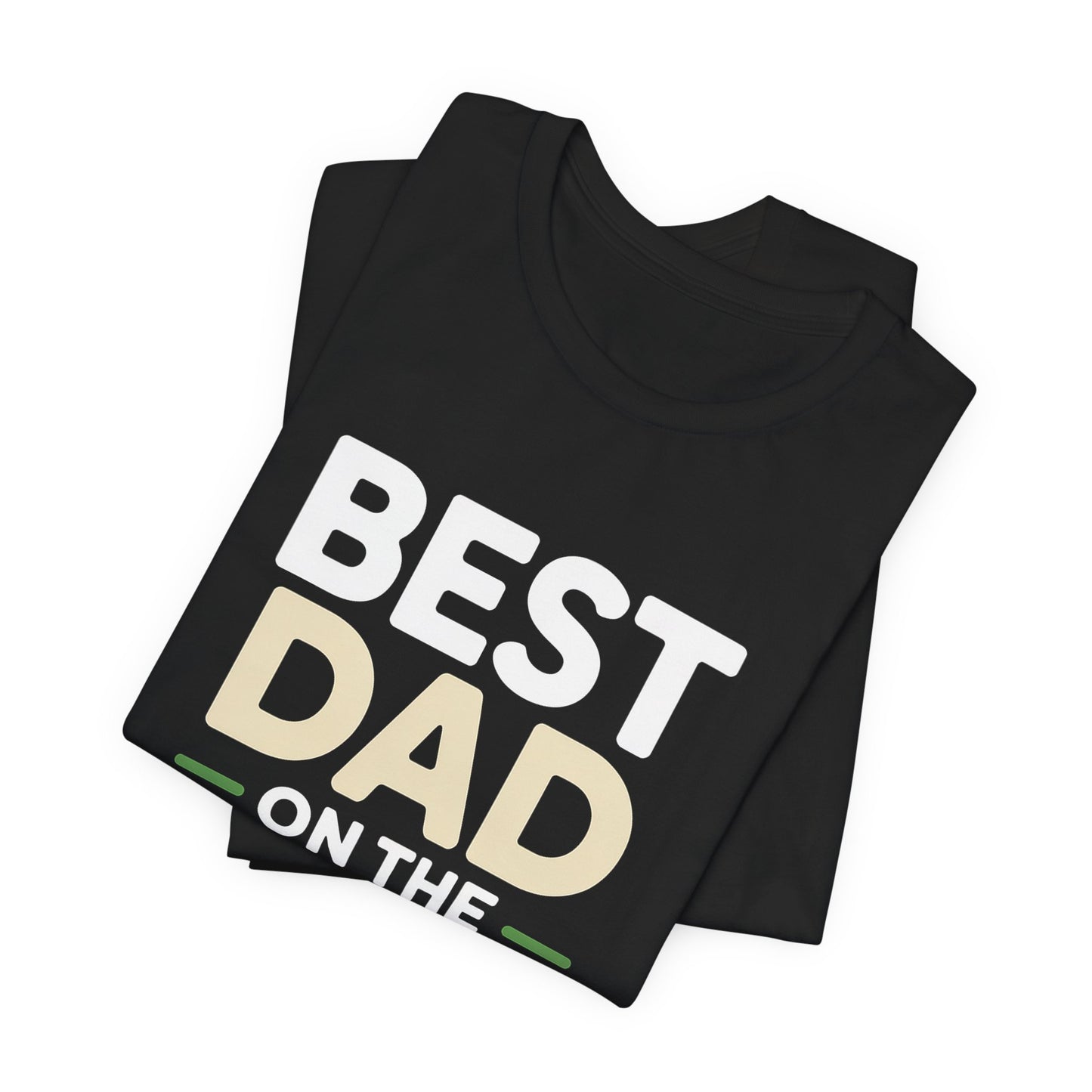 Funny Golf Shirt Best Dad On The Back Nine - Father's Day Gift