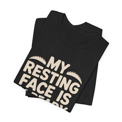 Resting Face Is Already Judging You Shirt - Sarcastic Coworker Gift