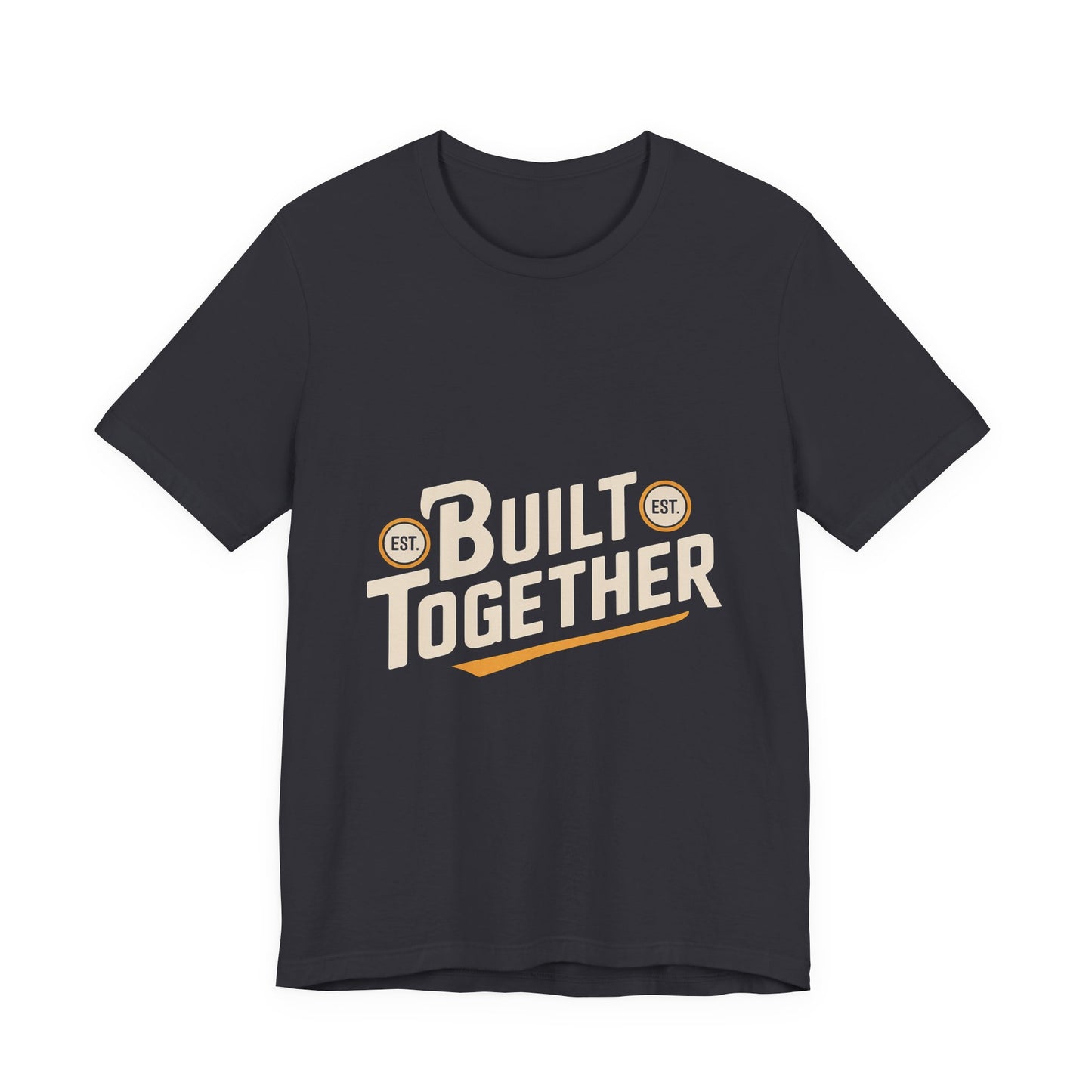 Built Together Couples Gym Shirt - Anniversary Gift for Couples