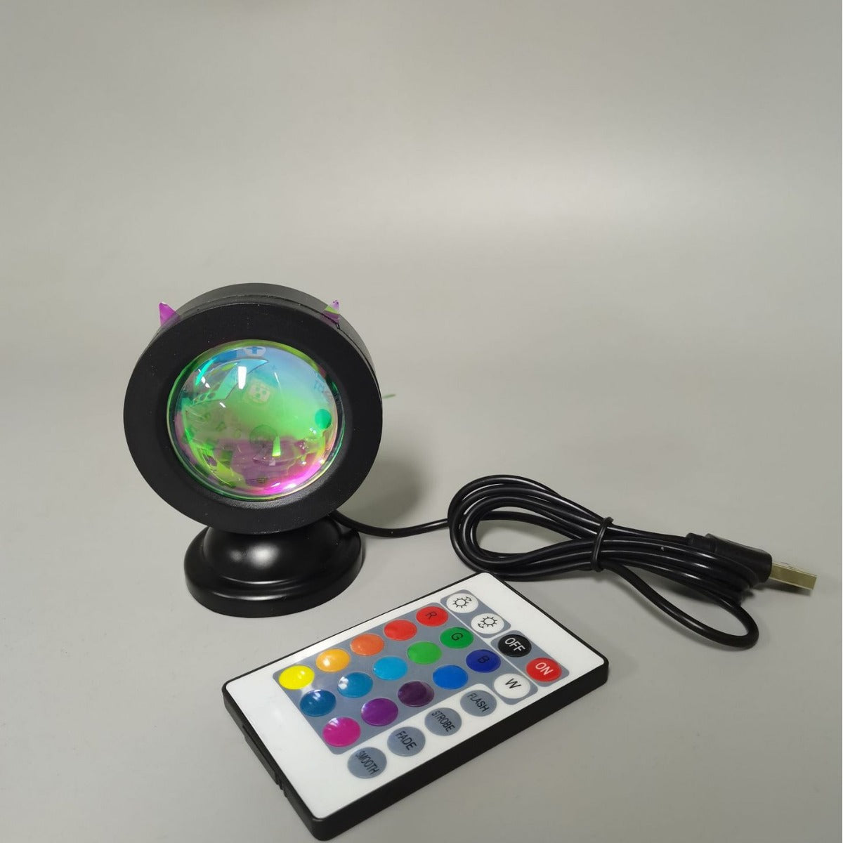 Sunset Projection Lamp (16 Colors + Remote)