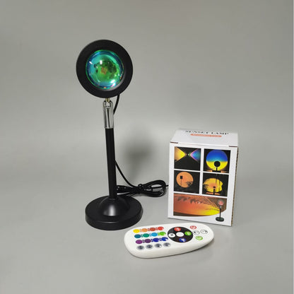 Sunset Projection Lamp (16 Colors + Remote)