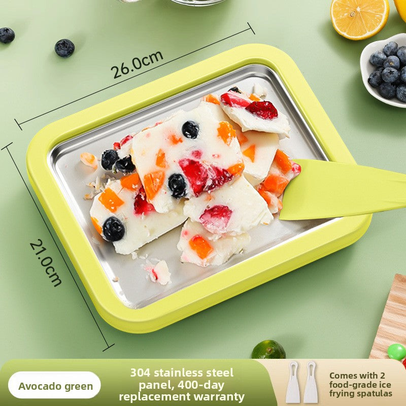 Rolled Ice Cream Maker Pan