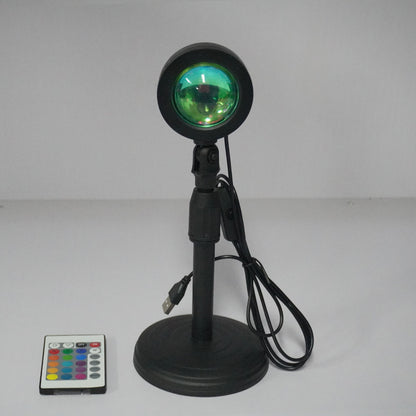 Sunset Projection Lamp (16 Colors + Remote)