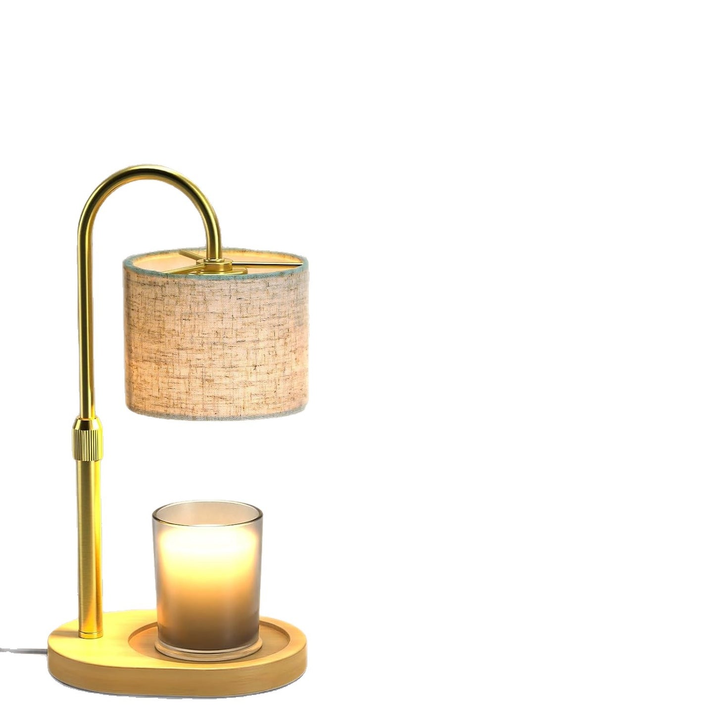 Wooden Candle Warmer Lamp (Dimmable)